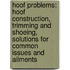 Hoof Problems: Hoof Construction, Trimming and Shoeing, Solutions for Common Issues and Ailments