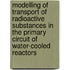 Modelling of Transport of Radioactive Substances in the Primary Circuit of Water-cooled Reactors