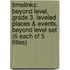 Timelinks: Beyond Level, Grade 3, Leveled Places & Events, Beyond Level Set (6 Each of 5 Titles)