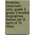 Timelinks: Classroom Sets, Grade 3, Grade 3 Leveled Biographies Deluxe Set (6 Each of 15 Titles)