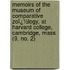 Memoirs of the Museum of Comparative Zoï¿½Logy, at Harvard College, Cambridge, Mass (9, No. 2)