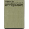 Protokolle Des Verfassungs-Ausschusses Im Oesterreichischen Reichstage 1848-1849 (German Edition) door [Heinrich] Springer Anton