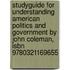 Studyguide For Understanding American Politics And Government By John Coleman, Isbn 9780321169655