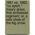 1861 vs. 1882. "Co Aytch," Maury Grays, first Tennessee Regiment; or, a side show of the big show.