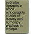 Everyday Literacies in Africa. Ethnographic Studies of Literacy and Numeracy Practices in Ethiopia