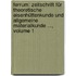 Ferrum: Zeitschrift Für Theoretische Eisenhüttenkunde Und Allgemeine Materialkunde ..., Volume 1