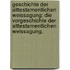Geschichte der alttestamentlichen Weissagung: Die Vorgeschichte der alttestamentlichen Weissagung.