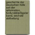 Geschichte der deutschen Höfe seit der Reformation, Fünfunddreißigster Band, Sechste Abtheilung