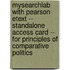 Mysearchlab with Pearson Etext -- Standalone Access Card -- For Principles of Comparative Politics