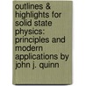 Outlines & Highlights for Solid State Physics: Principles and Modern Applications by John J. Quinn door Cram101 Textbook Reviews