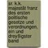 Sr. k.k. Majestät Franz des Ersten politische Gesetze und Verordnungen, Ein und dreyßigster Band