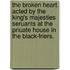 The Broken Heart. Acted by the King's Majesties Seruants at the priuate House in the Black-friers.