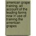 American Grape Training. an Account of the Leading Forms Now in Use of Training the American Grapes