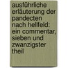 Ausführliche Erläuterung Der Pandecten Nach Hellfeld: Ein Commentar, Sieben und zwanzigster Theil by Christian Friedrich Von Gluck
