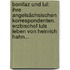 Bonifaz und Lul: Ihre angelsächsischen Korrespondenten. Erzbischof Luls Leben von Heinrich Hahn...