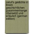 Catull's Gedichte in Ihrem Geschichtlichen Zusammenhange Übersetzt Und Erläutert (German Edition)