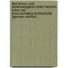 Das Lehns- Und Landesaufgebot Unter Heinrich Julius Von Braunschweig-Wolfenbüttel (German Edition) by Hermann Müller Georg