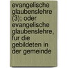 Evangelische Glaubenslehre (3); Oder Evangelische Glaubenslehre, Fur Die Gebildeten in Der Gemeinde door Karl Von Hase