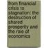 From Financial Crisis to Stagnation: The Destruction of Shared Prosperity and the Role of Economics