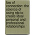 Law Of Connection: The Science Of Using Nlp To Create Ideal Personal And Professional Relationships