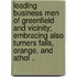 Leading Business Men of Greenfield and Vicinity; Embracing Also Turners Falls, Orange, and Athol ..