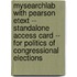 Mysearchlab with Pearson Etext -- Standalone Access Card -- For Politics of Congressional Elections