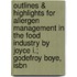 Outlines & Highlights For Allergen Management In The Food Industry By Joyce I.; Godefroy Boye, Isbn