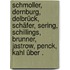 Schmoller, Dernburg, Delbrück, Schäfer, Sering, Schillings, Brunner, Jastrow, Penck, Kahl über .