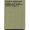 Uebersicht Der Bisherigen Versuche Zur Kritik Und Herstellung Des Textes Der Zwölf-tafel-fragmente door Heinrich Eduard Dirksen