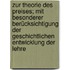 Zur Theorie des Preises; mit besonderer Berücksichtigung der geschichtlichen Entwicklung der Lehre