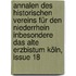 Annalen Des Historischen Vereins Für Den Niederrhein Inbesondere Das Alte Erzbistum Köln, Issue 18