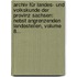 Archiv Für Landes- Und Volkskunde Der Provinz Sachsen: Nebst Angrenzenden Landesteilen, Volume 8...