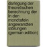 Darlegung Der Theoretischen Berechnung Der in Den Mondtafeln Angewandten Störungen (German Edition)