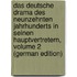Das Deutsche Drama Des Neunzehnten Jahrhunderts in Seinen Hauptvertretern, Volume 2 (German Edition)