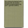 Die Untersuchungshaft Vom Standpunkte Der Oesterr. Strafprocessgesetzgebung, Part 1 (German Edition) door Zucker Alois