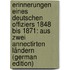 Erinnerungen Eines Deutschen Offiziers 1848 Bis 1871: Aus Zwei Annectirten Ländern (German Edition)