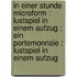 In einer Stunde microform : Lustspiel in einem Aufzug ; Ein Portemonnaie : Lustspiel in einem Aufzug