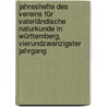 Jahreshefte des Vereins für vaterländische Naturkunde in Württemberg, Vierundzwanzigster Jahrgang by Verein FüR. Vaterländische Naturkunde In Württemberg
