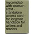Mycomplab With Pearson Etext - Standalone Access Card - For Longman Handbook For Writers And Readers