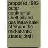 Proposed 1983 Outer Continental Shelf Oil and Gas Lease Sale Offshore the Mid-Atlantic States; Draft door United States New York Office