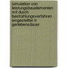 Simulation Von Leistungsbauelementen Mit Durch Bestrahlungsverfahren Eingestellter Tr Gerlebensdauer by Ralf Siemieniec