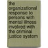 The Organizational Response To Persons With Mental Illness Involved With The Criminal Justice System