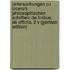 Untersuchungen Zu Cicero's Philosophischen Schriften: De Finibus.  De Officiis. 2 V (German Edition)