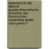 Widerspricht die übliche quantentheoretische Korrektur des thermischen Rauschens einem Naturgesetz?