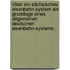 Über ein sächsisches Eisenbahn-System als Grundlage eines allgemeinen deutschen Eisenbahn-Systems;