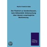 Der Püstrich zu Sondershausen, kein Götzenbild: Untersuchung über dessen ursprüngliche Bestimmung door Martin Friedrich Rabe