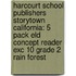 Harcourt School Publishers Storytown California: 5 Pack Eld Concept Reader Exc 10 Grade 2 Rain Forest