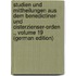 Studien Und Mittheilungen Aus Dem Benedictiner- Und Cisterzienser-Orden ., Volume 19 (German Edition)