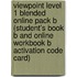 Viewpoint Level 1 Blended Online Pack B (student's Book B and Online Workbook B Activation Code Card)
