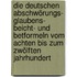 Die deutschen abschwörungs- Glaubens- Beicht- und Betformeln vom achten bis zum zwölften Jahrhundert